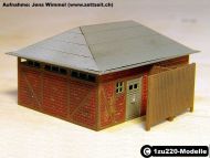 Art-Nr. 17002 - Toilettenhaus mit Fachwerk